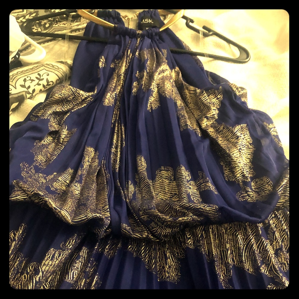 MSK beautiful floor length dress
